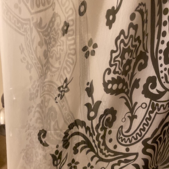 She’s Cool white/black chiffon maxi dress. New with tag - Picture 4 of 8